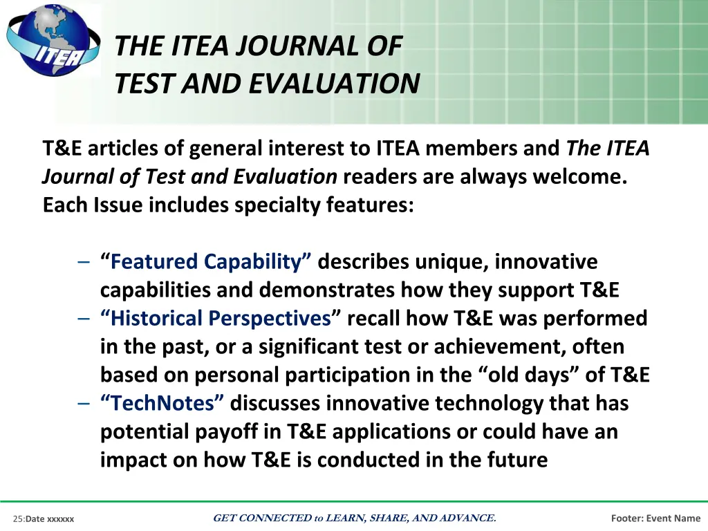 the itea journal of test and evaluation