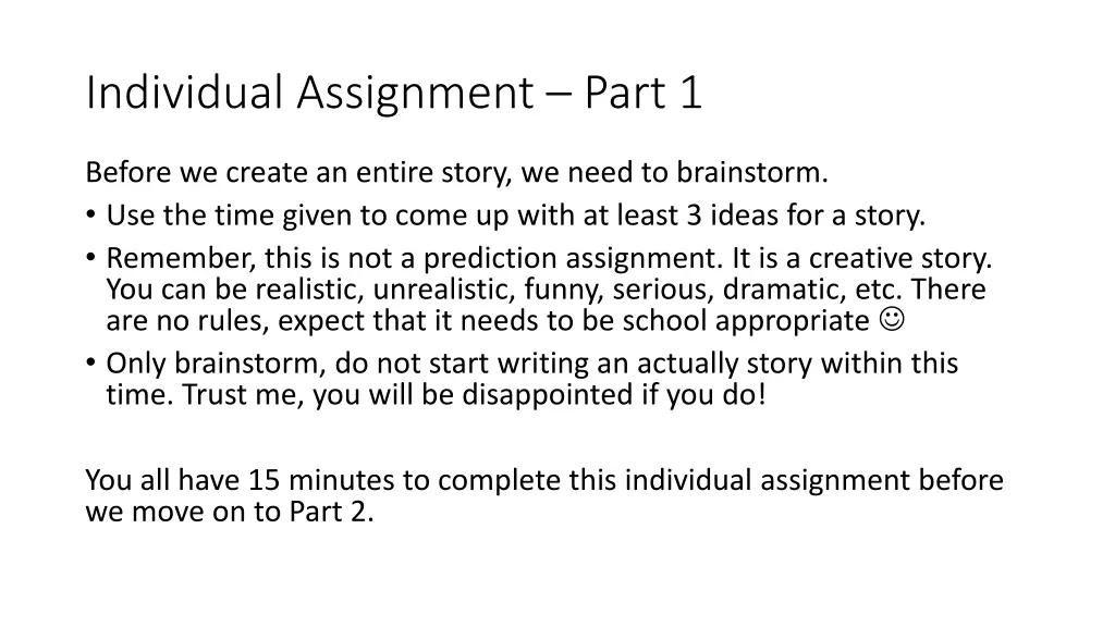 individual assignment part 1