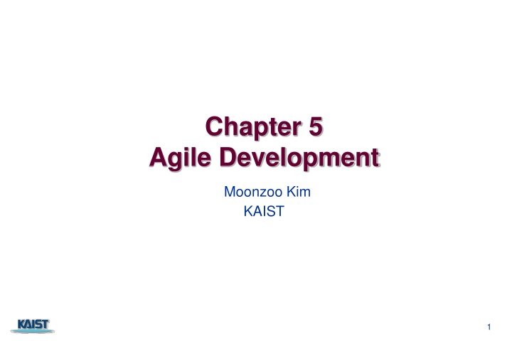 chapter 5 agile development