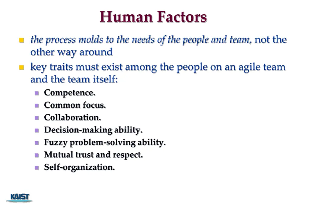 human factors