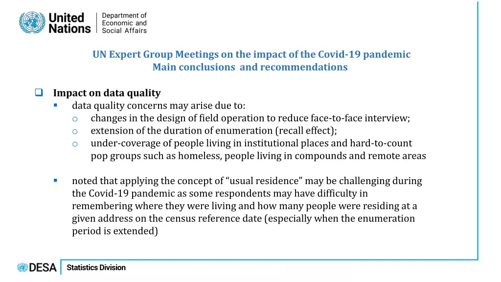 un expert group meetings on the impact 2