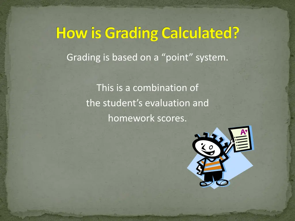 how is grading calculated