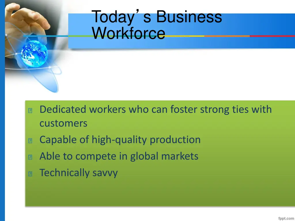 today s business workforce