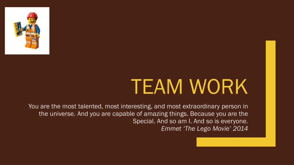 team work