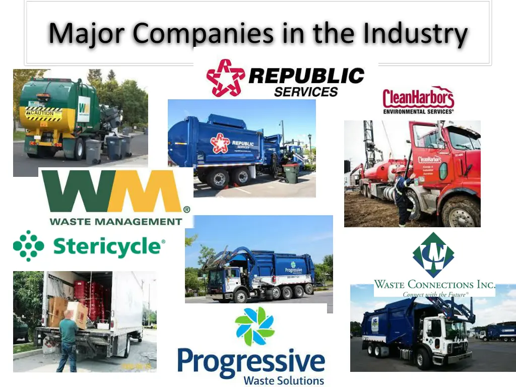 major companies in the industry