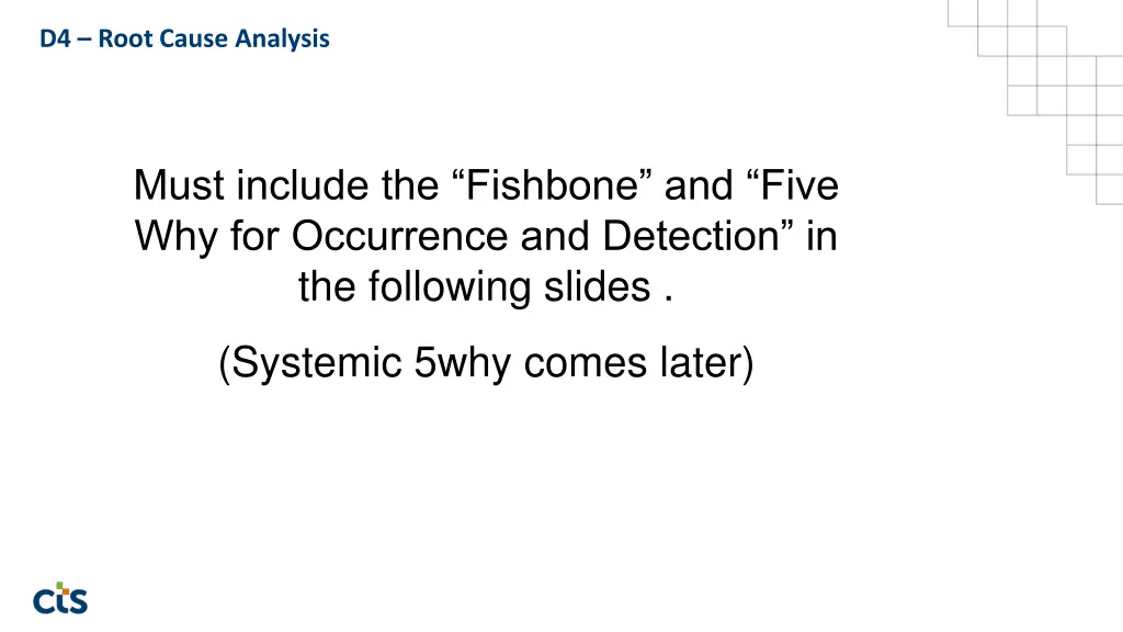 d4 root cause analysis