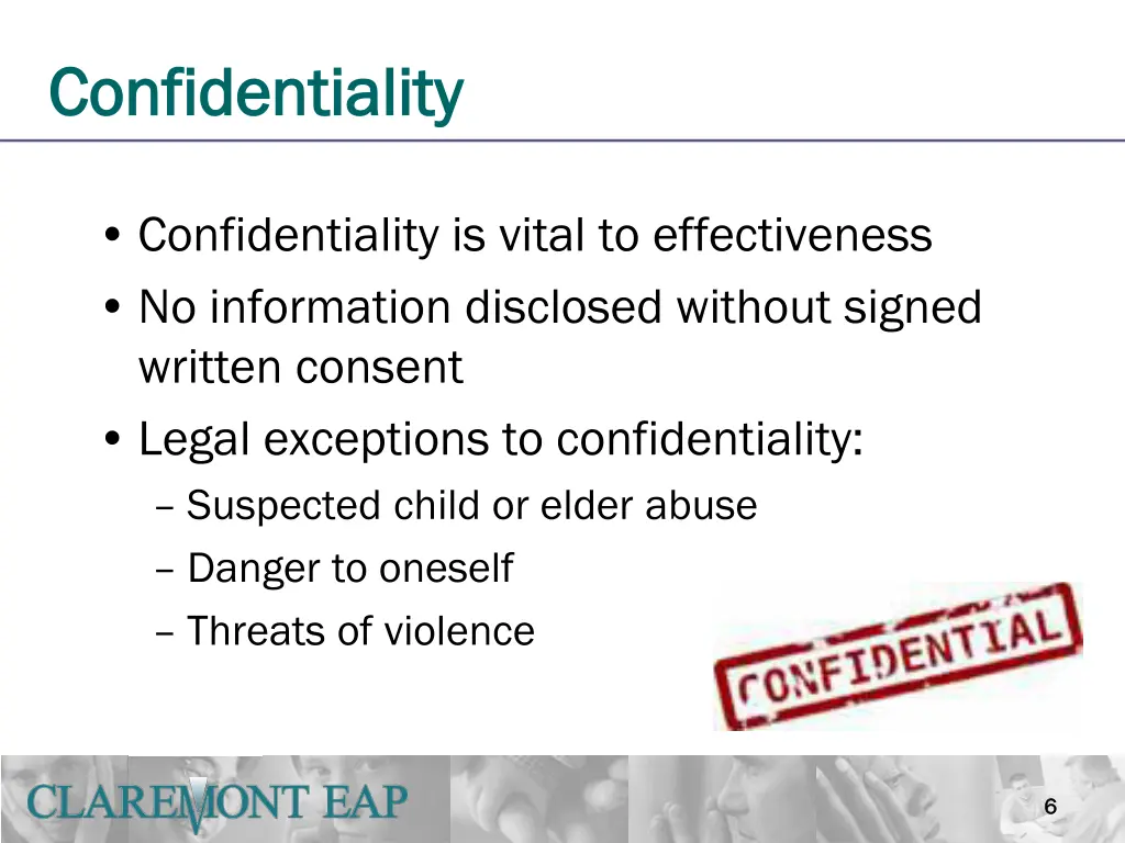 confidentiality confidentiality