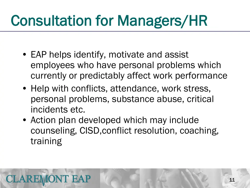 consultation for managers hr consultation