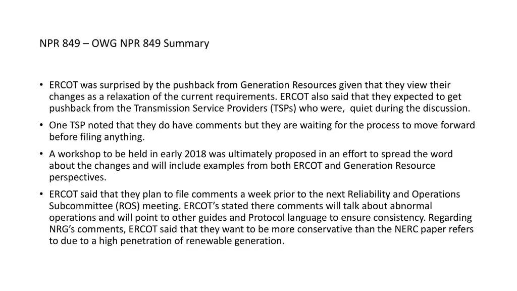 npr 849 owg npr 849 summary