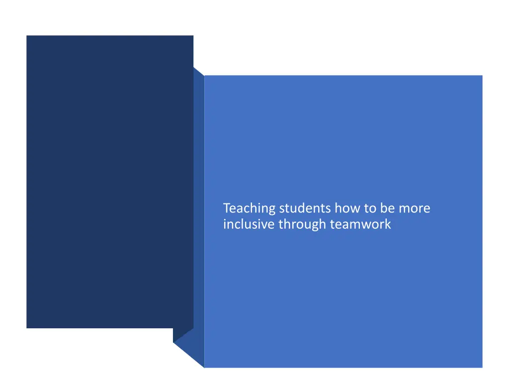 teaching students how to be more inclusive