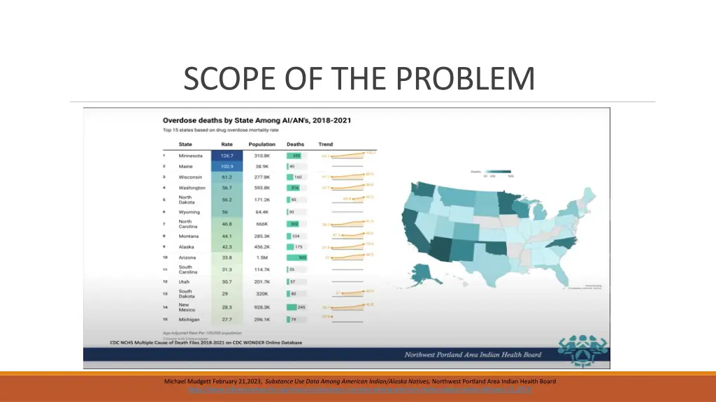 scope of the problem