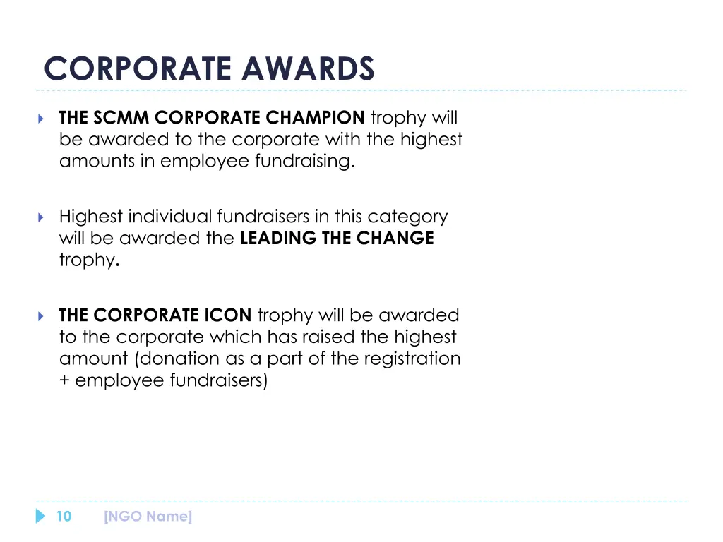 corporate awards