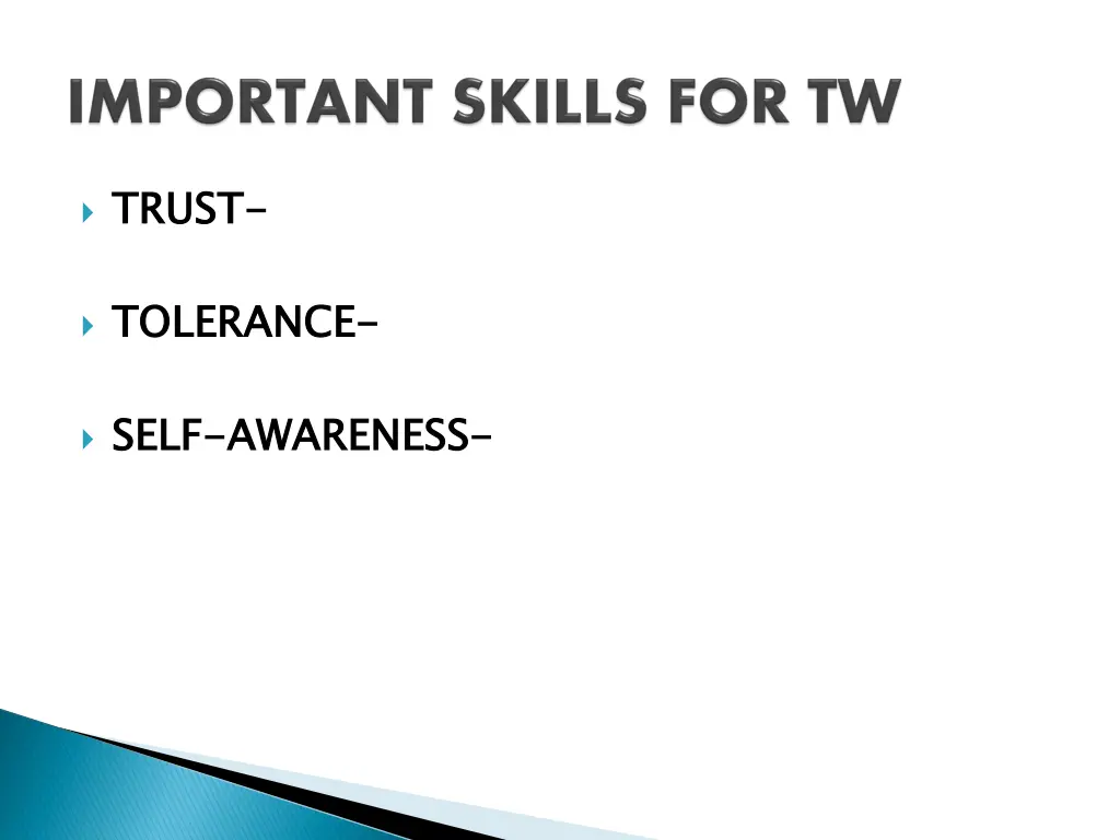 trust