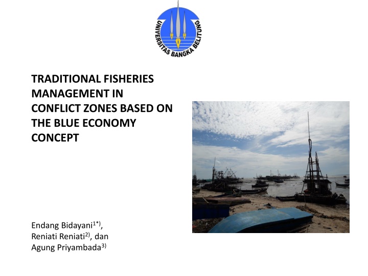 traditional fisheries management in conflict