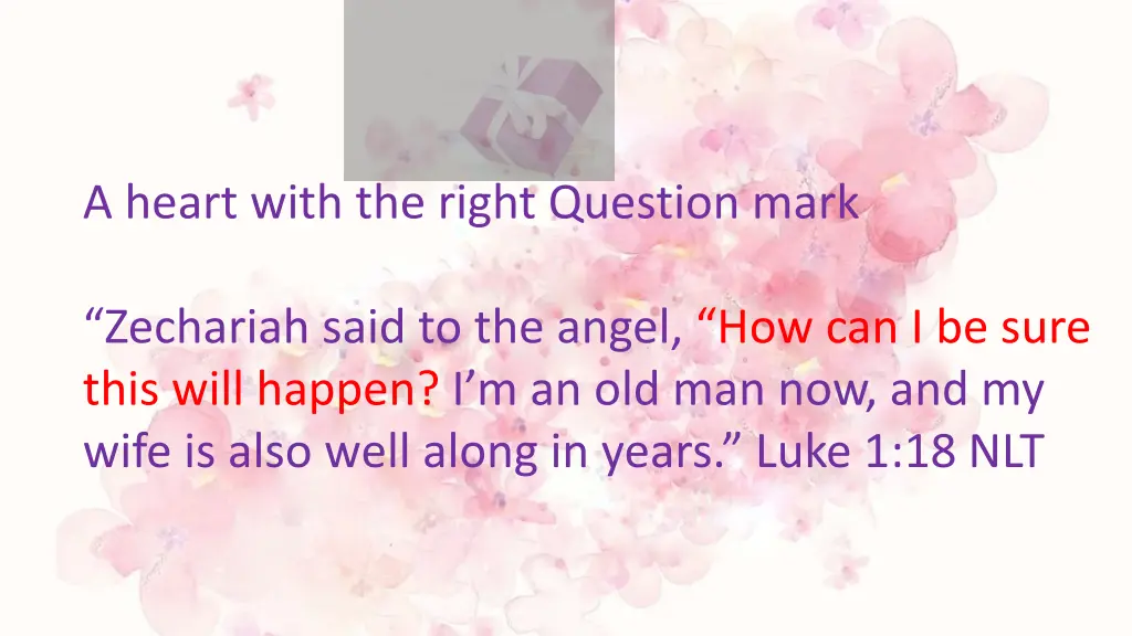 a heart with the right question mark