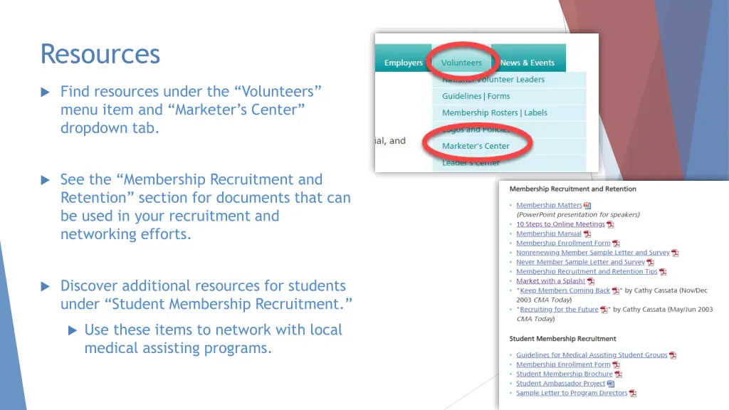 resources