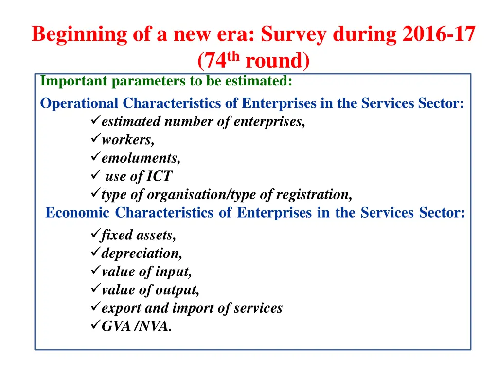 beginning of a new era survey during 2016 8