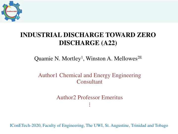 industrial discharge toward zero discharge a22
