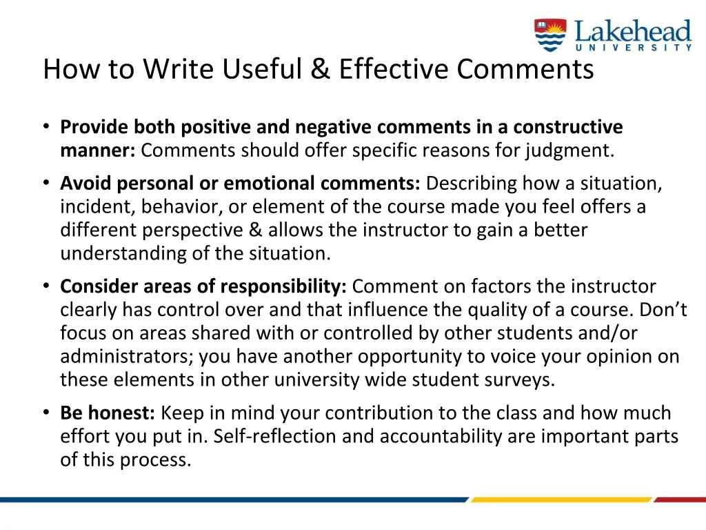 how to write useful effective comments 1