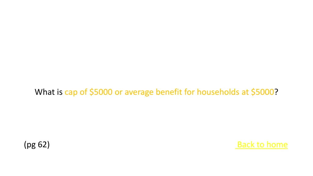 what is cap of 5000 or average benefit