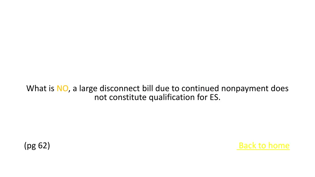 what is no a large disconnect bill