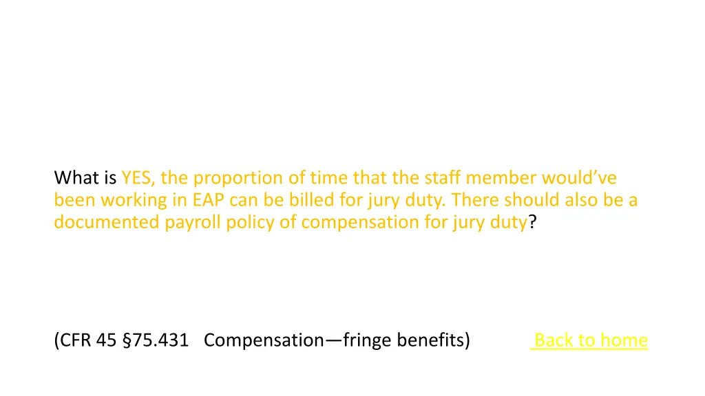 what is yes the proportion of time that the staff