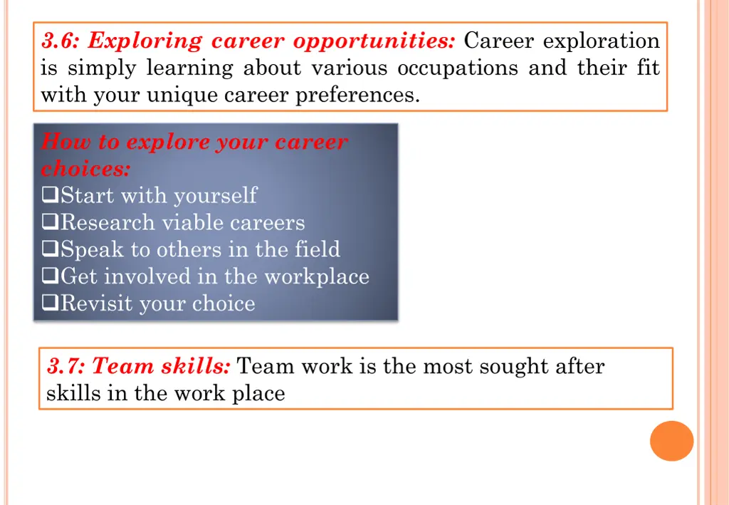 3 6 exploring career opportunities career