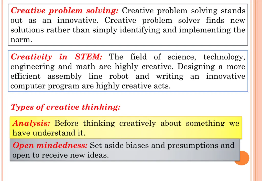 creative problem solving creative problem solving