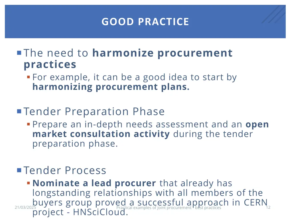 good practice 2