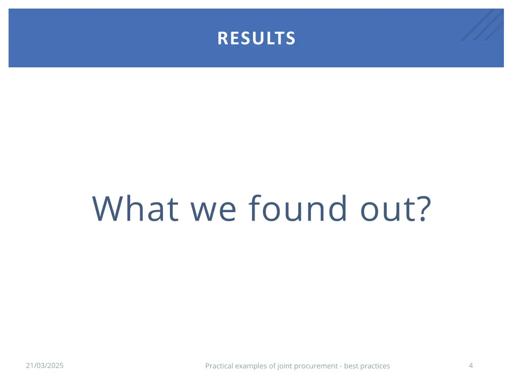 results