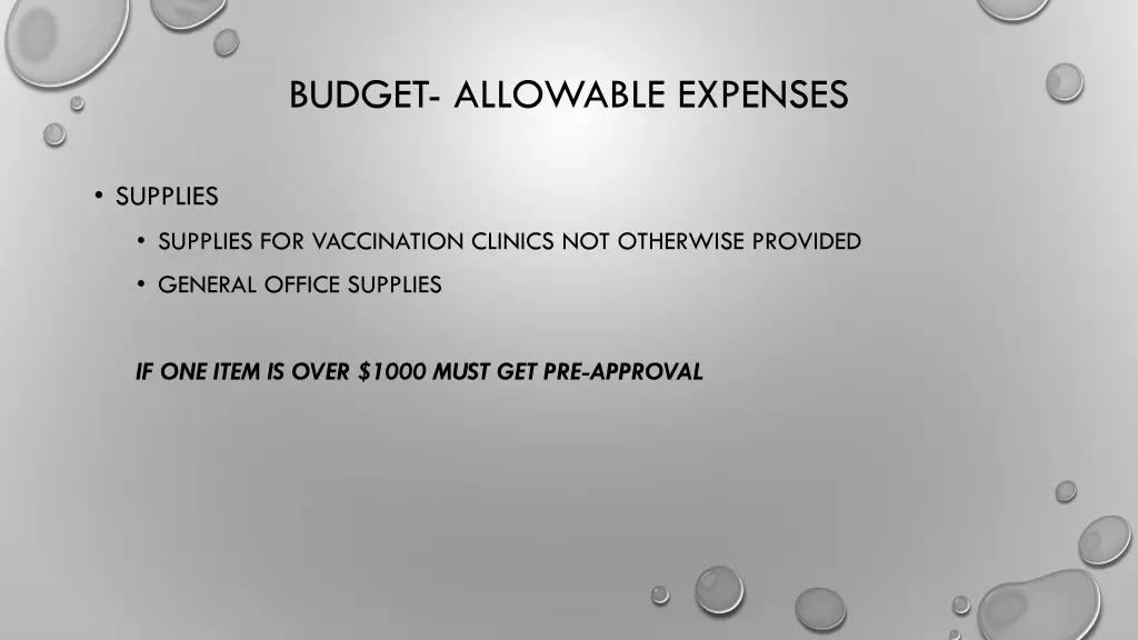 budget allowable expenses 3