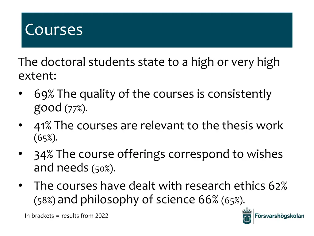 courses