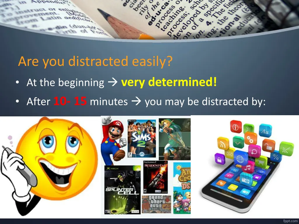 are you distracted easily