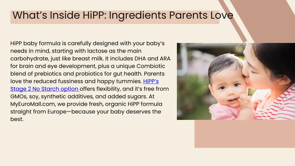 what s inside hipp ingredients parents love
