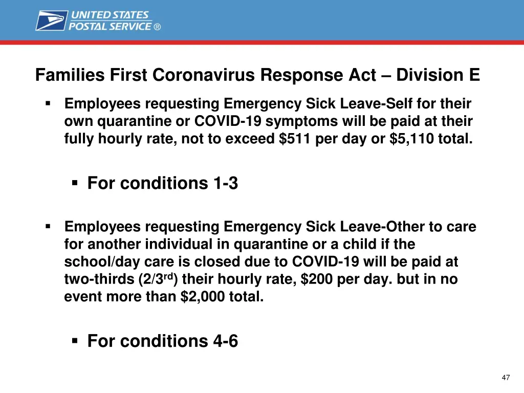 families first coronavirus response act division e 7