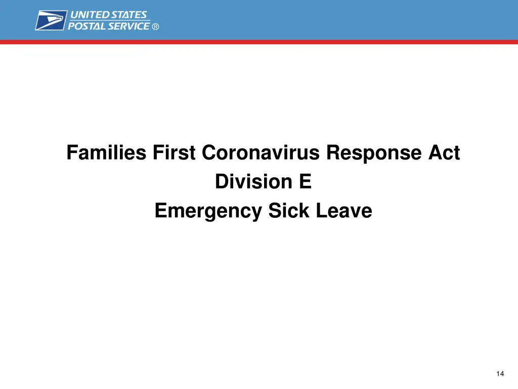 families first coronavirus response act division