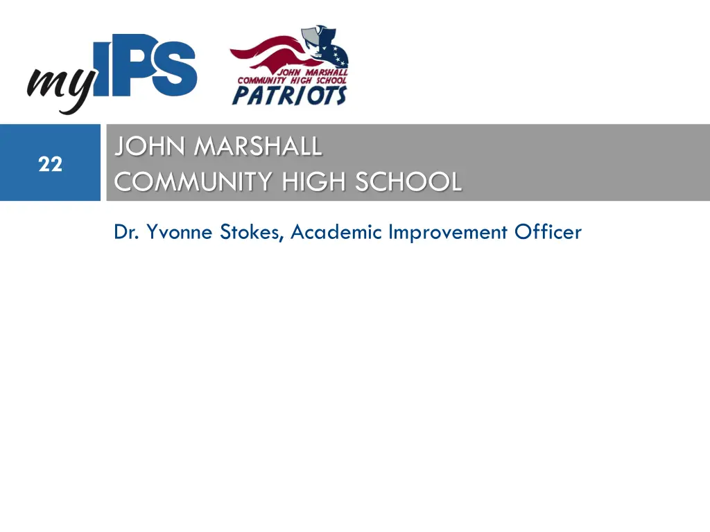 john marshall community high school