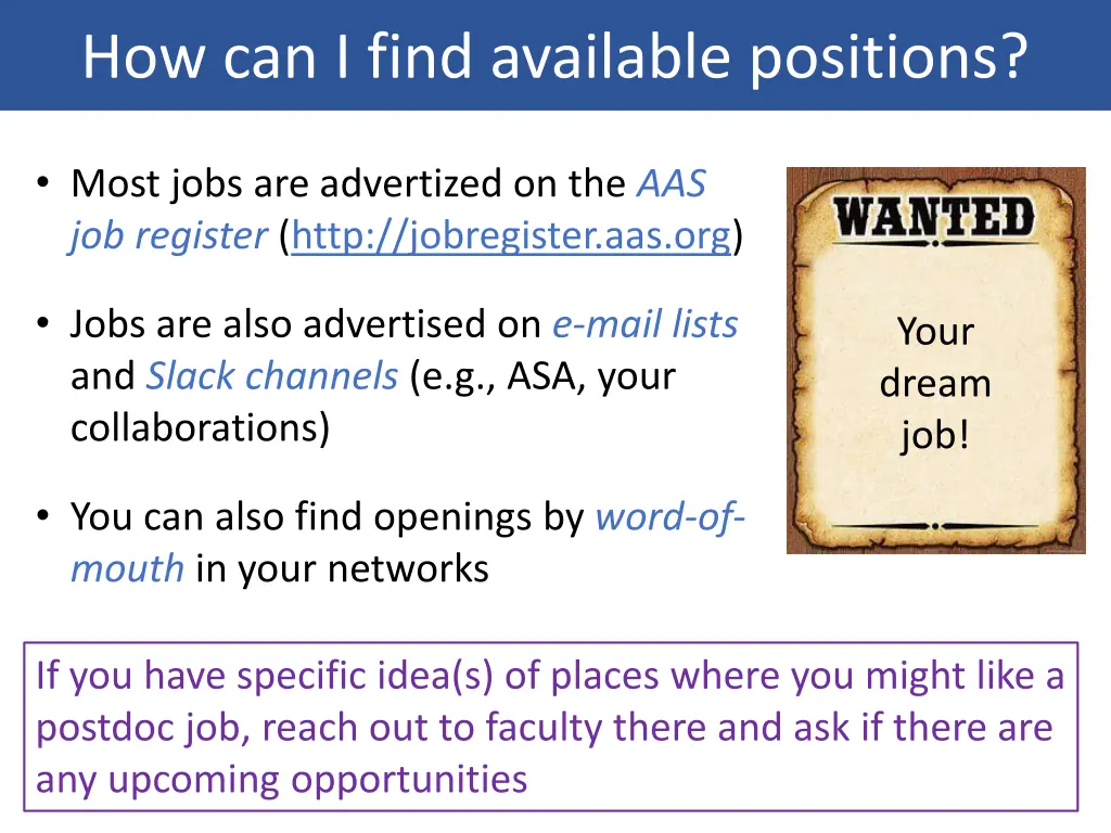 how can i find available positions