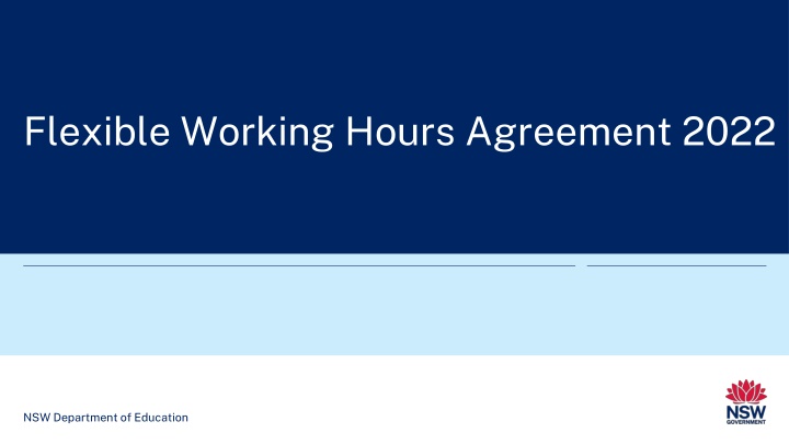 flexible working hours agreement 2022