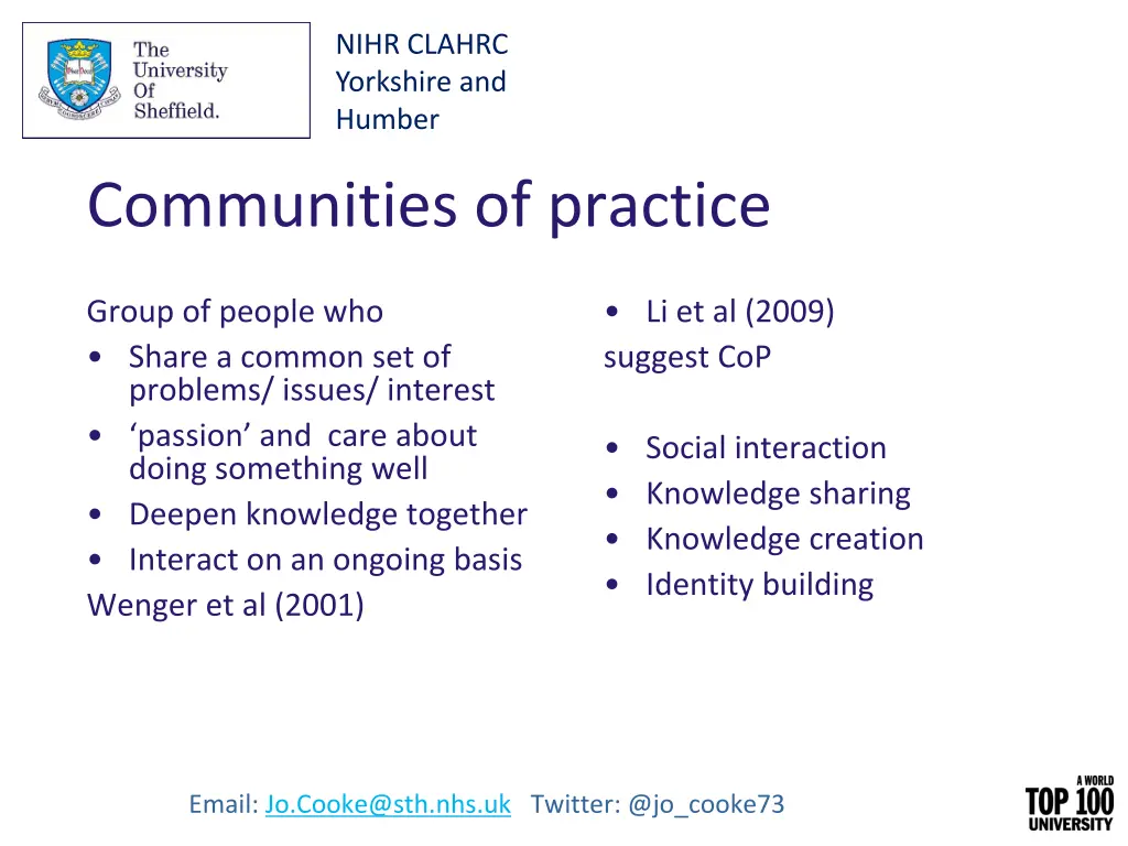 nihr clahrc yorkshire and humber 3