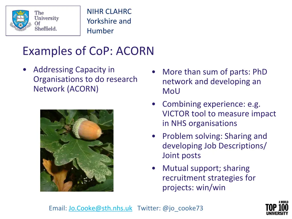 nihr clahrc yorkshire and humber 5