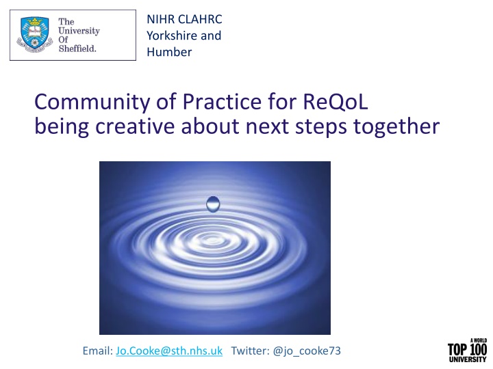 nihr clahrc yorkshire and humber