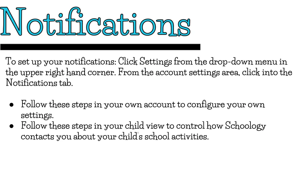 notifications