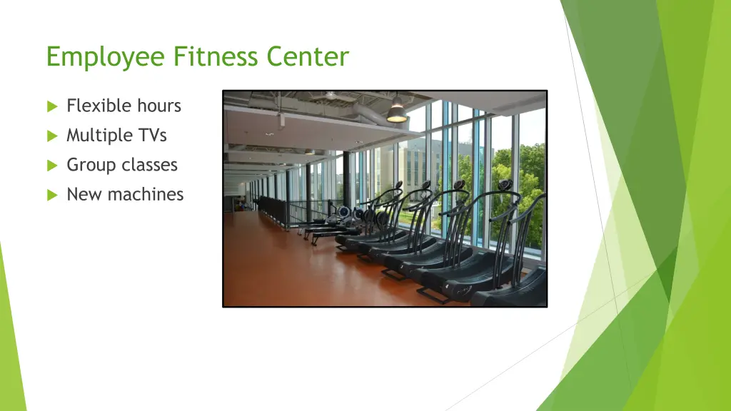 employee fitness center