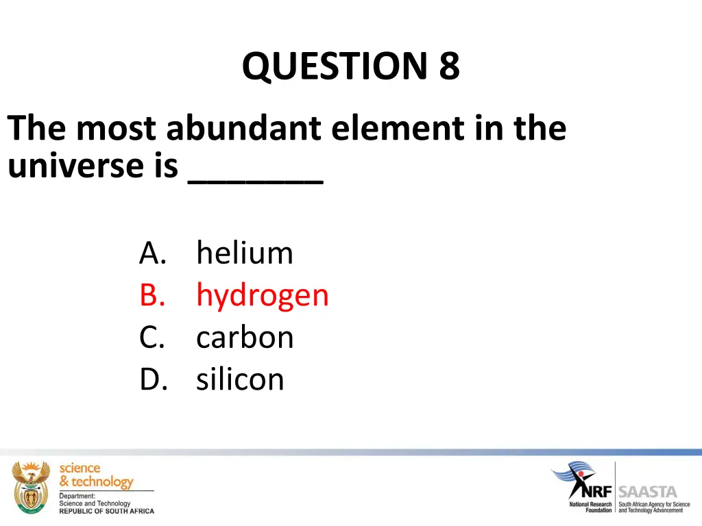 question 8 1