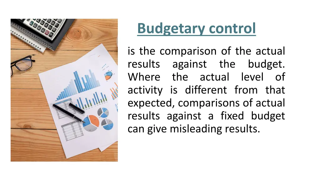 budgetary control