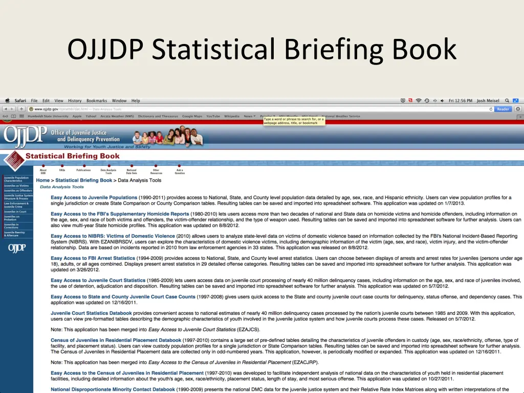 ojjdp statistical briefing book