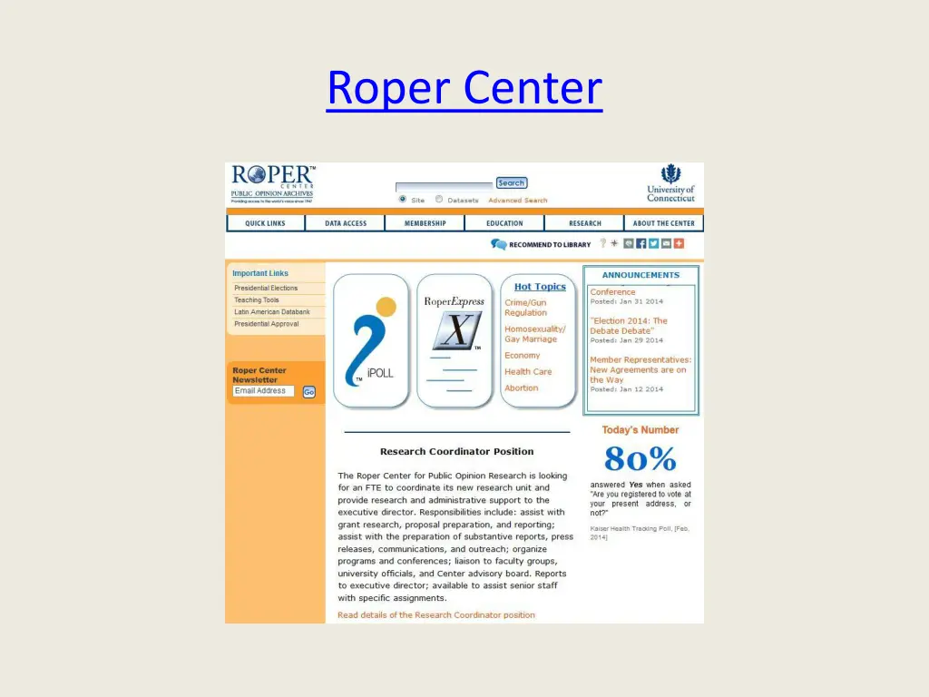 roper center