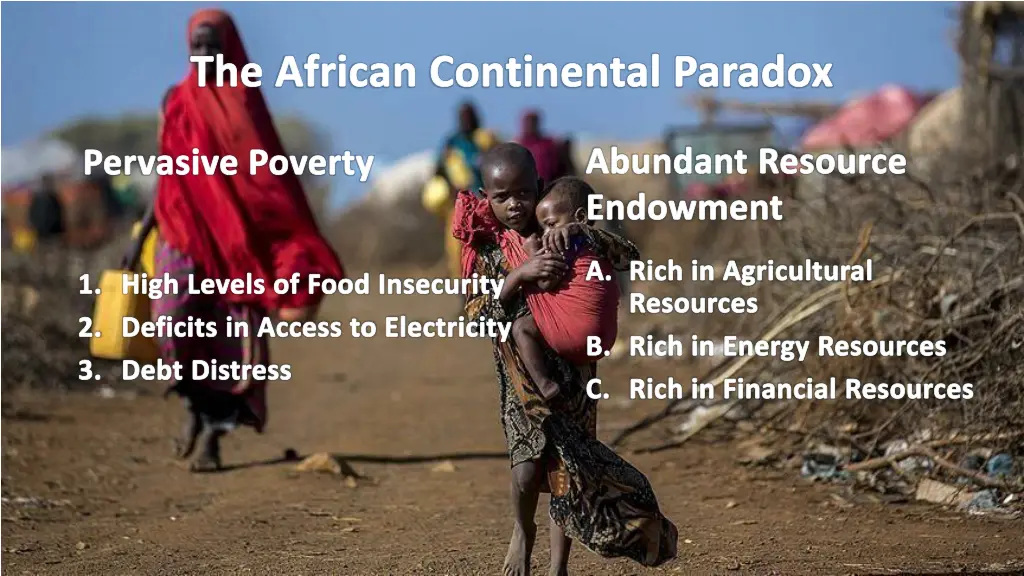the african continental paradox