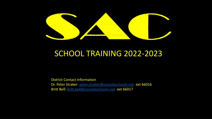 school training 2022 2023